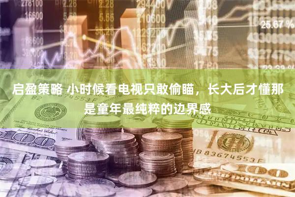 启盈策略 小时候看电视只敢偷瞄，长大后才懂那是童年最纯粹的边界感