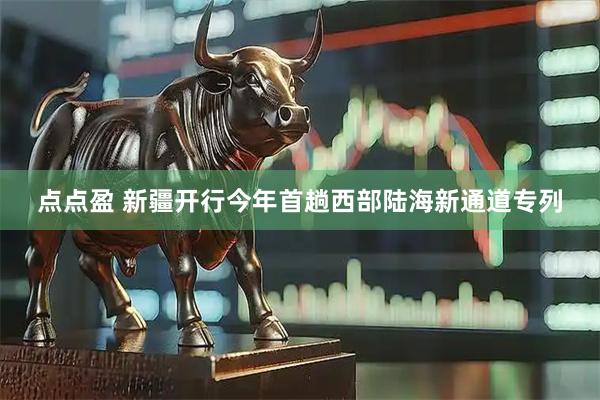 点点盈 新疆开行今年首趟西部陆海新通道专列
