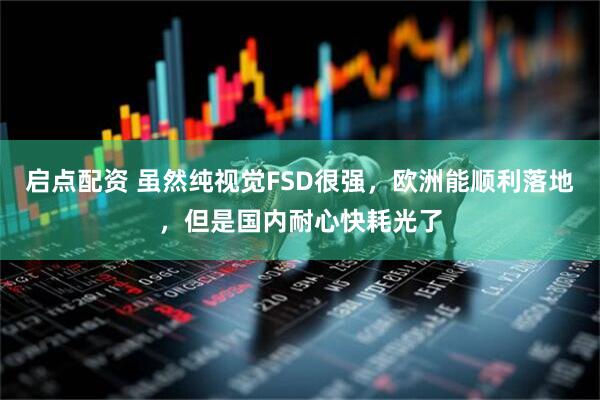 启点配资 虽然纯视觉FSD很强，欧洲能顺利落地，但是国内耐心快耗光了